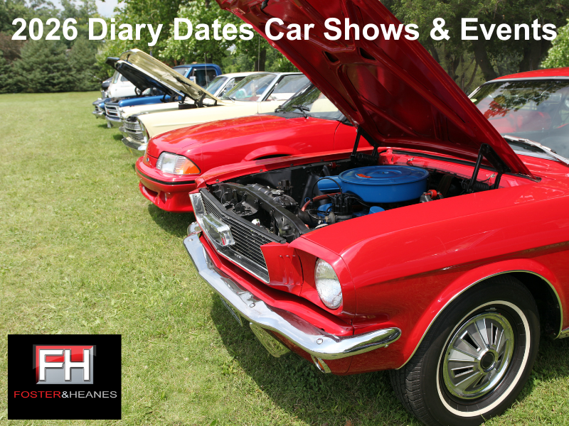 Diary Dates Car Shows Events 2026