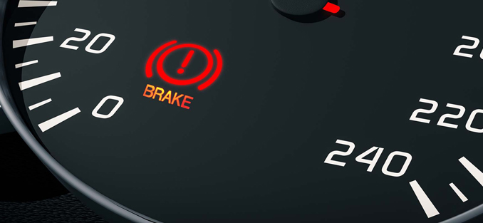 brake warning light
