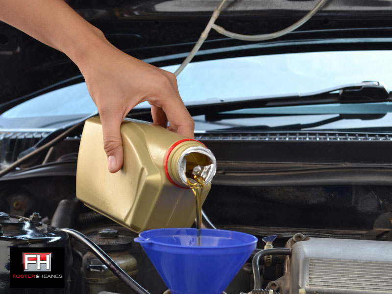 car servicing at Foster & Heanes