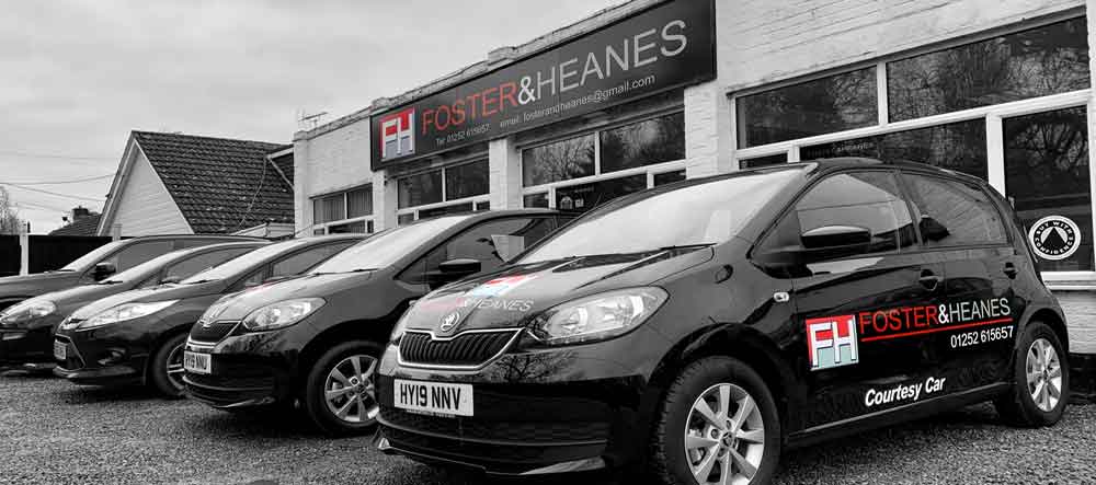 courtesy cars foster and heanes fleet